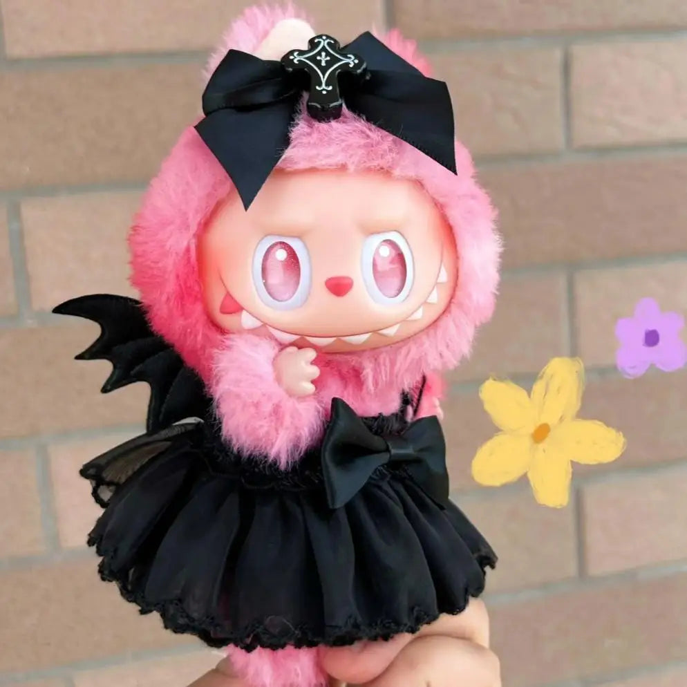 Cute Kawaii Angel and Devil Halloween Labubu Outfits and Accessories