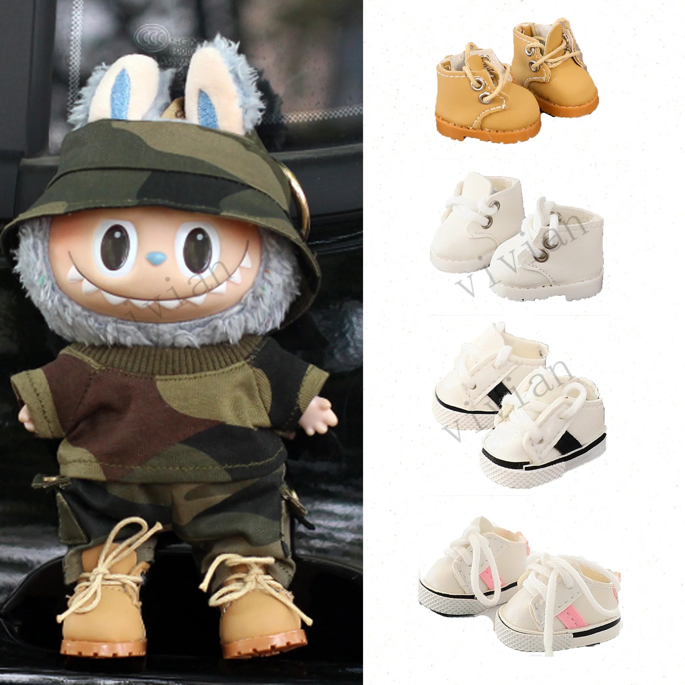 Labubu Doll Shoe & Sneaker Collection
