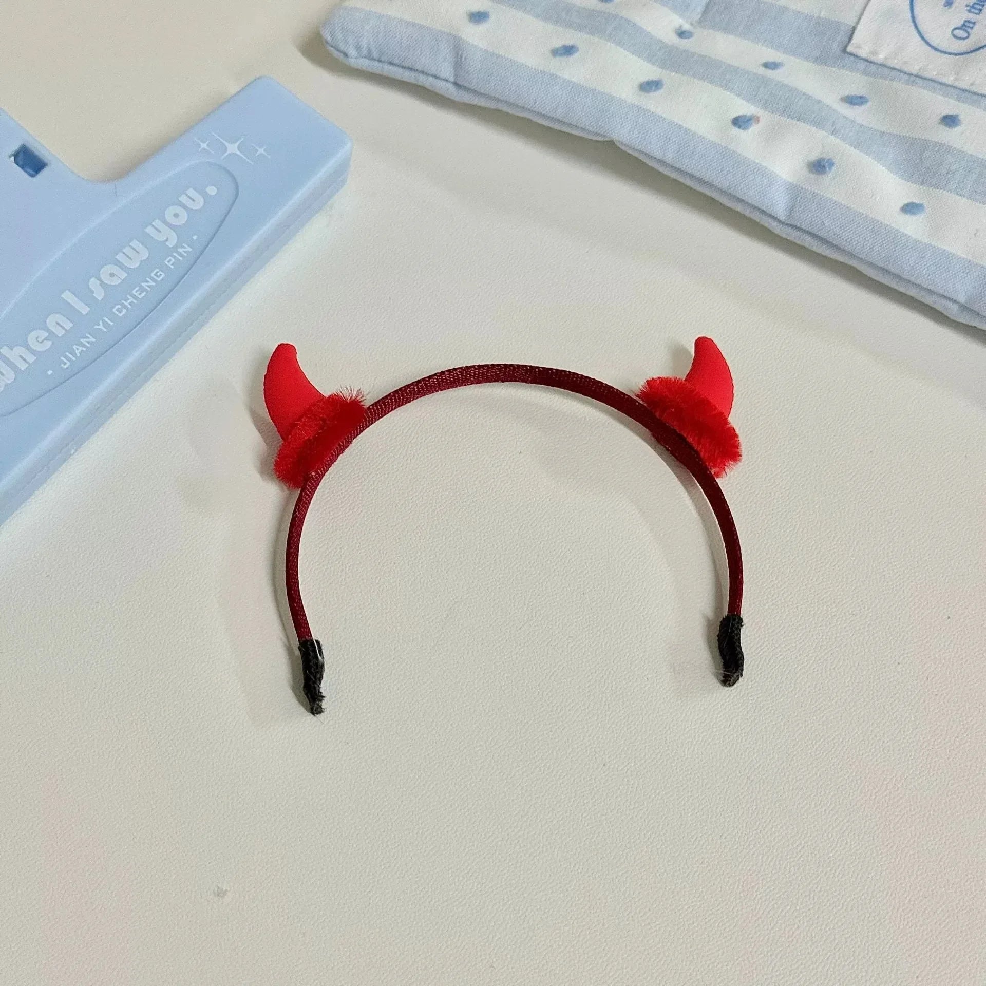 Devil angel suspender gauze skirt wing headband For 3.0 labubu V1 V2 V3 outfit For Ropa labubu doll Accessories